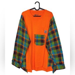 Carhartt Flannel Long Sleeve Re-Work